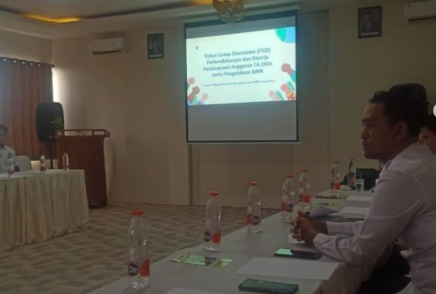 Rupbasan Blitar hadiri undangan Focus Group Discussion (FGD) Perbendaharaan dan Kinerja Pelaksanaan Anggaran TA. 2024 serta Pengelolaan BMN